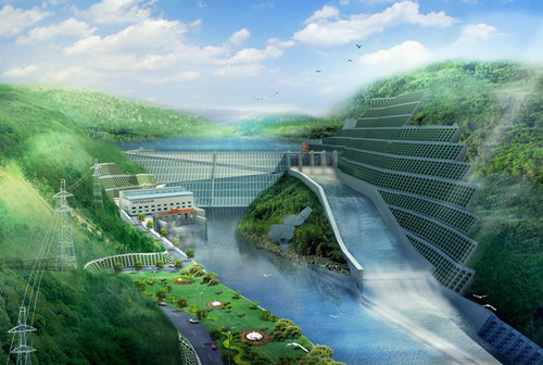 滁州老挝南塔河1号水电站项目